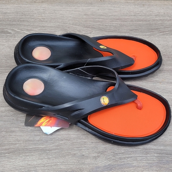 Unisex Slide Flip Flop Thong Flat Sandals Sz 9 Width - Picture 2 of 11